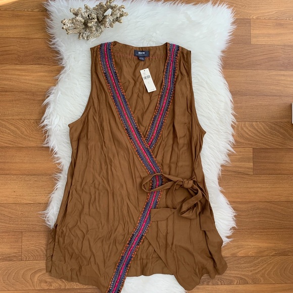 Anthropologie Maeve Liviana Wrap Tunic - Picture 3 of 8